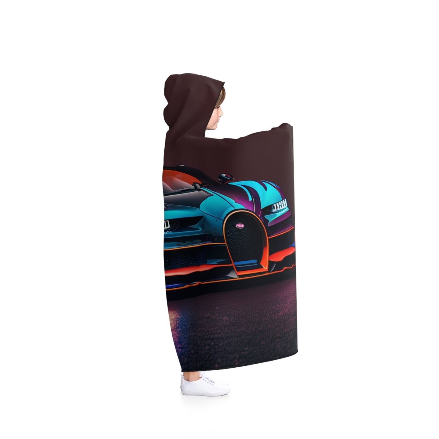 Hooded Blanket Bugatti Chiron Super 1