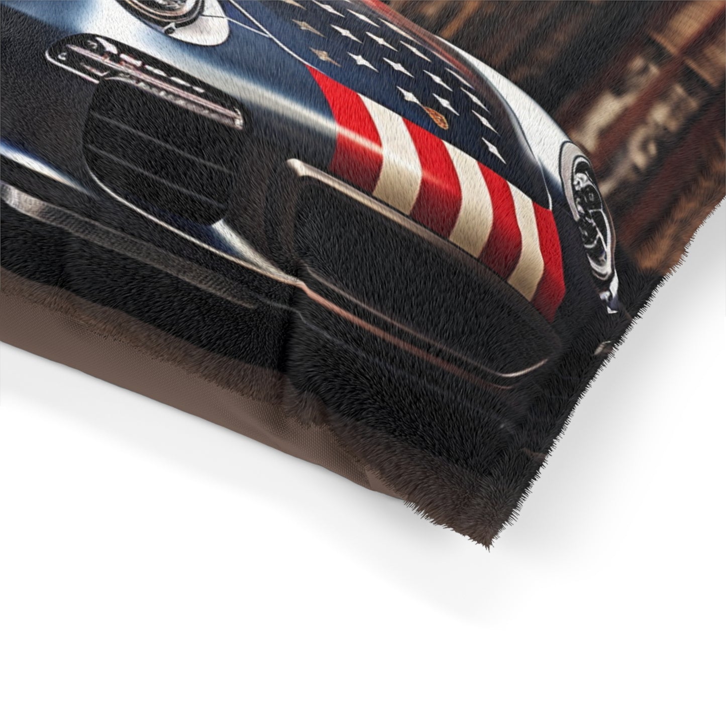 Pet Bed American Flag Porsche 1