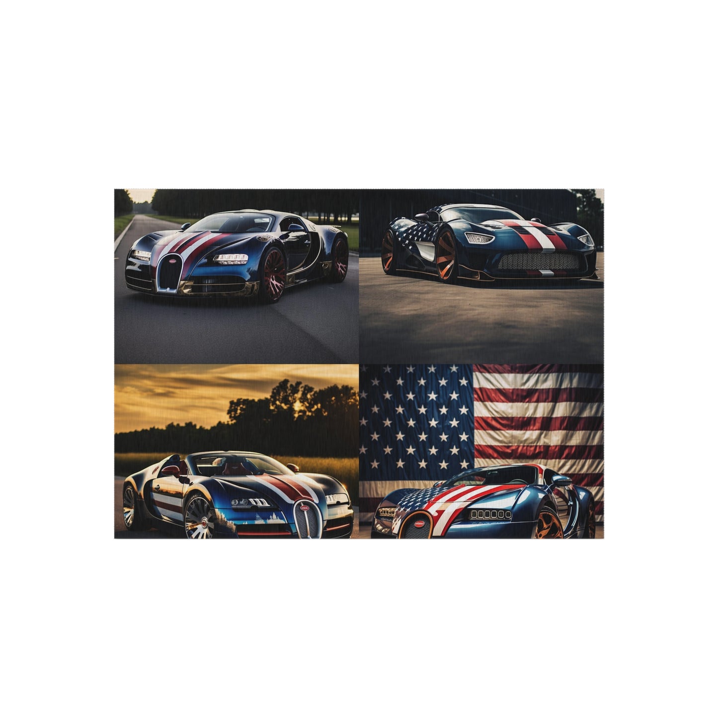 Outdoor Rug  Bugatti Flag American 5