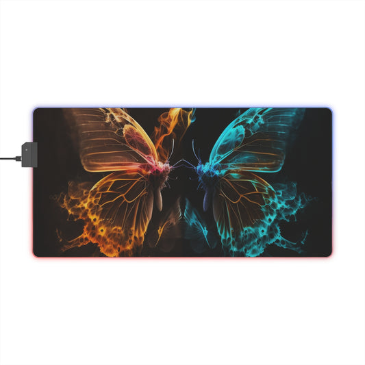 LED Gaming Mouse Pad Kiss Neon Butterfly 10
