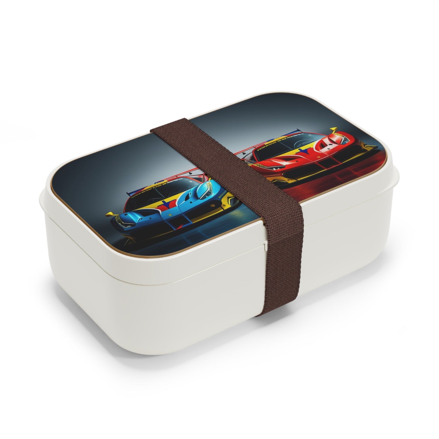 Bento Lunch Box Ferrari Red Blue 2