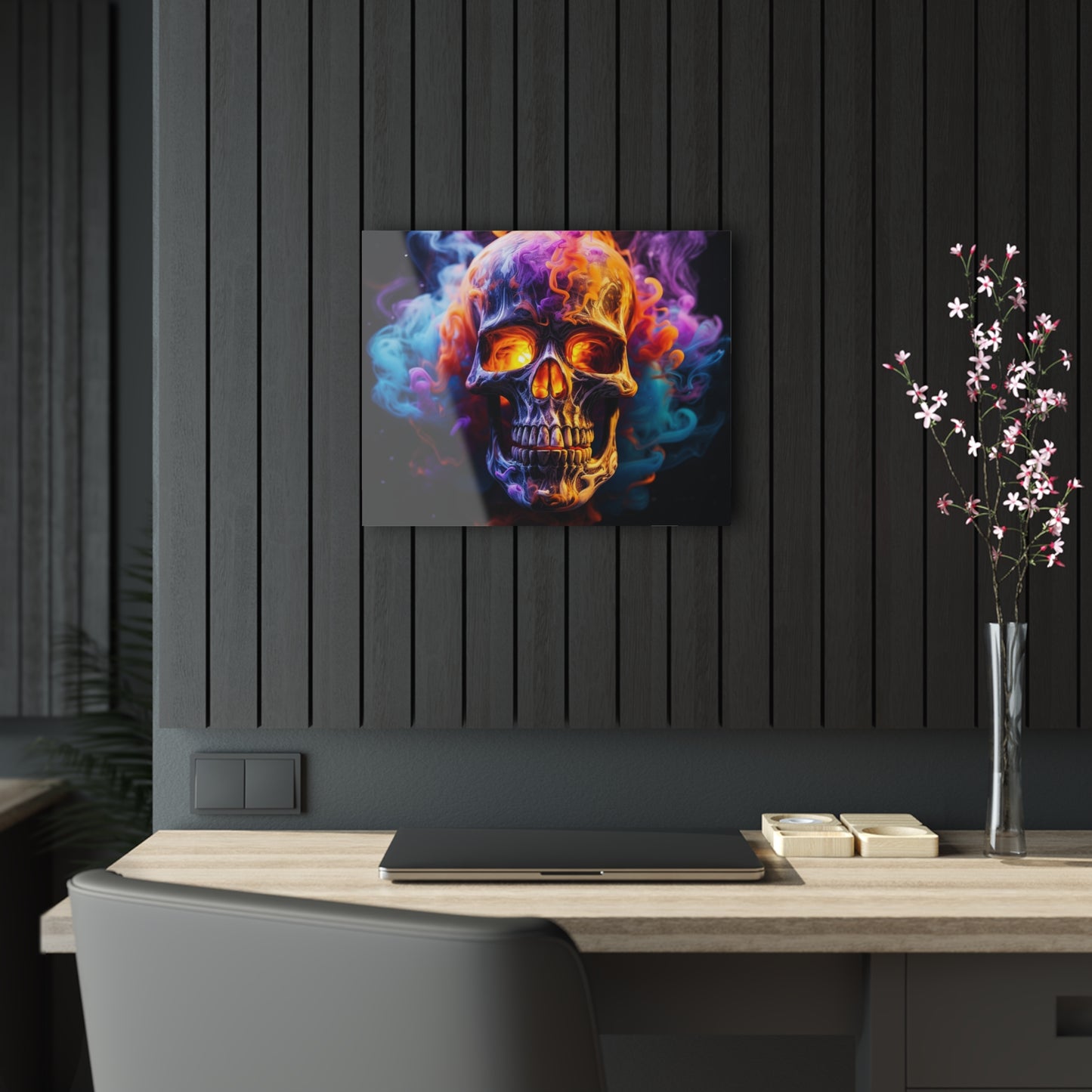 Acrylic Prints Macro Skull 2