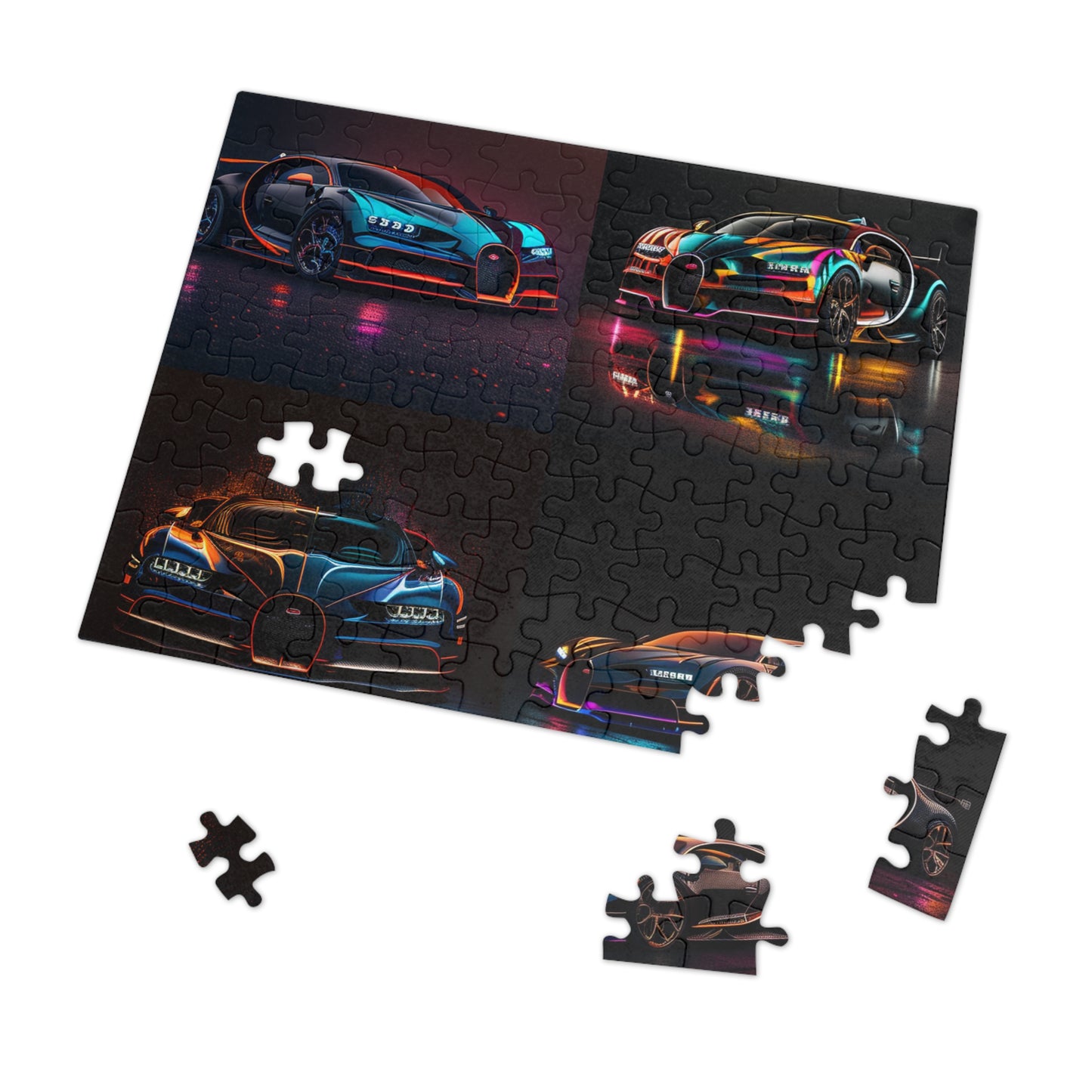 Jigsaw Puzzle (30, 110, 252, 500,1000-Piece) Bugatti Chiron Super 5