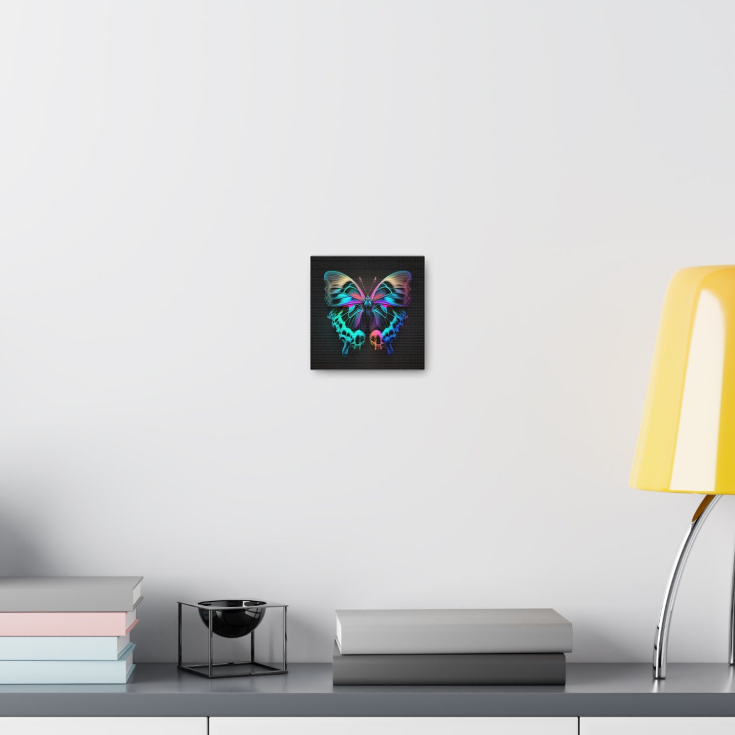Canvas Gallery Wraps Neon Butterfly Fusion 2