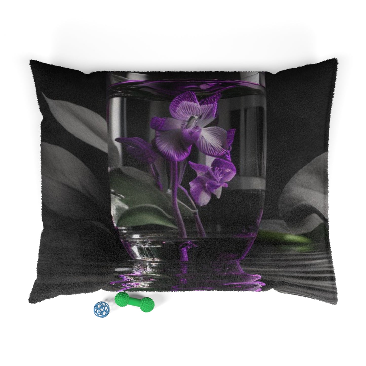 Pet Bed Purple Orchid Glass vase 1