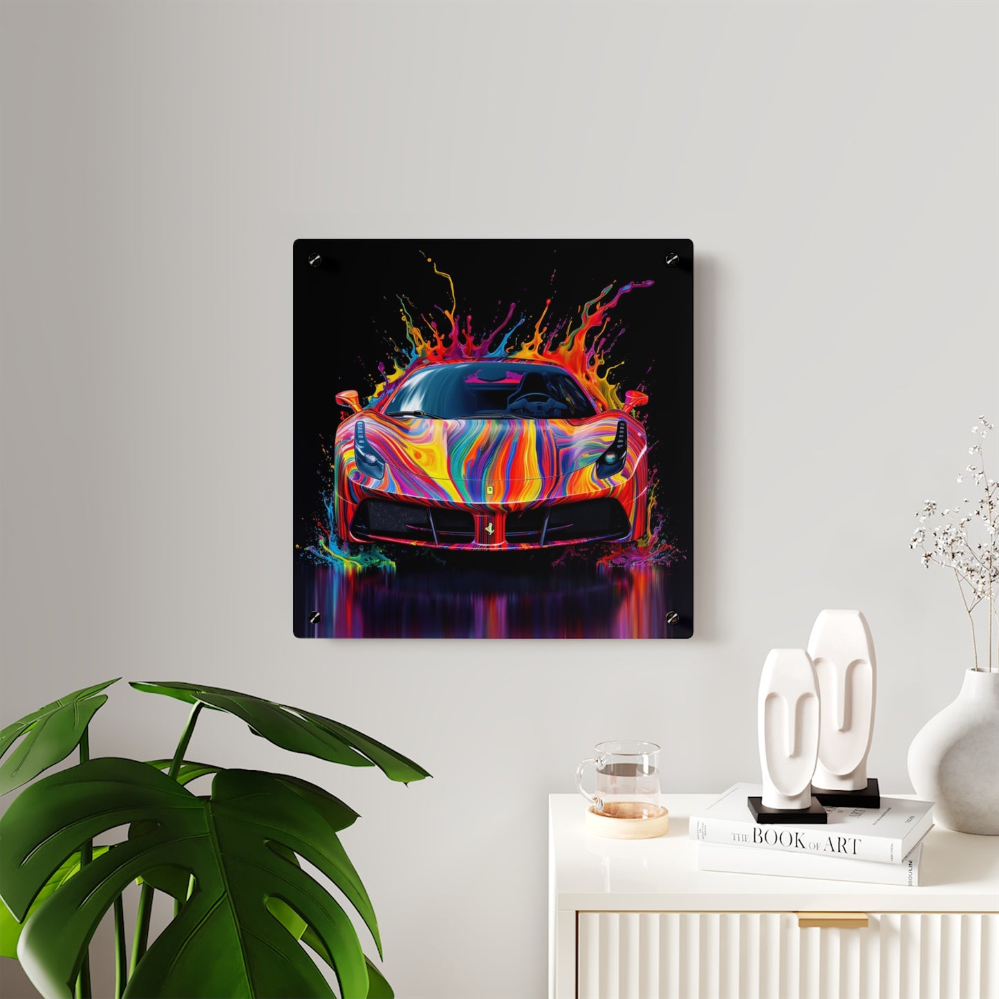 Acrylic Wall Art Panels Ferrari Fusion Water 4