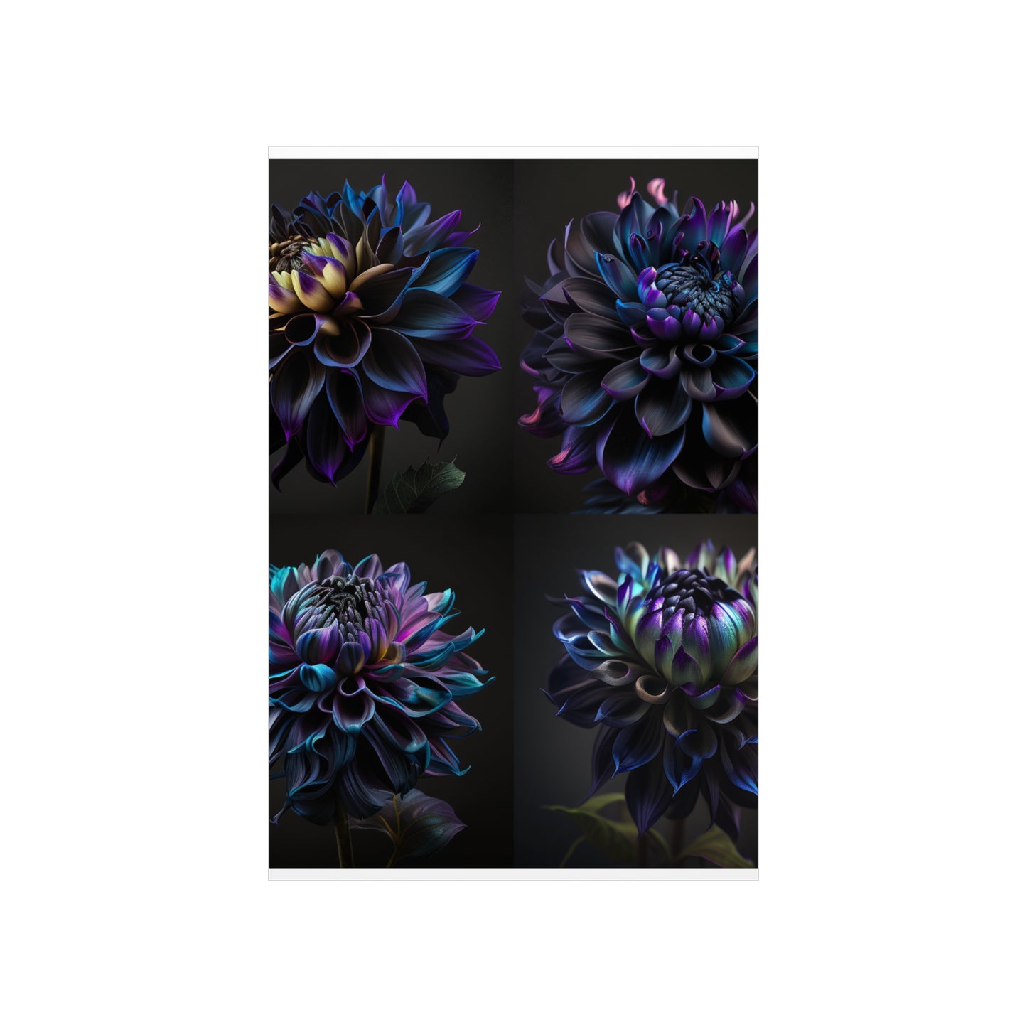 Premium Matte Vertical Posters Dahlia Purple 5