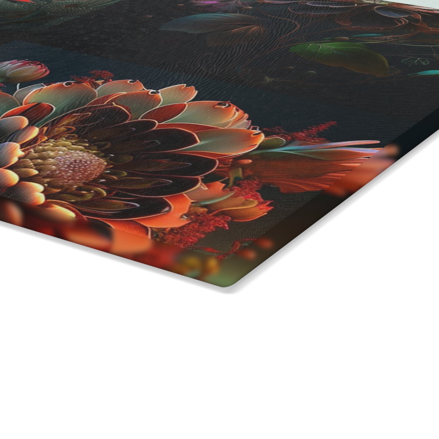 Glass Cutting Board Flower Arangment 5