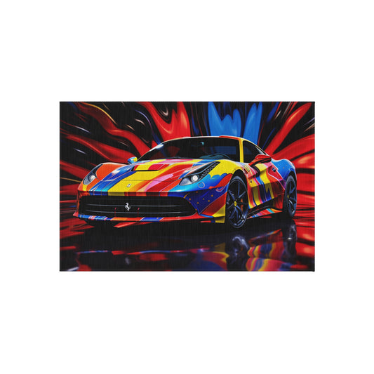 Outdoor Rug  Hyper Colorfull Ferrari 1