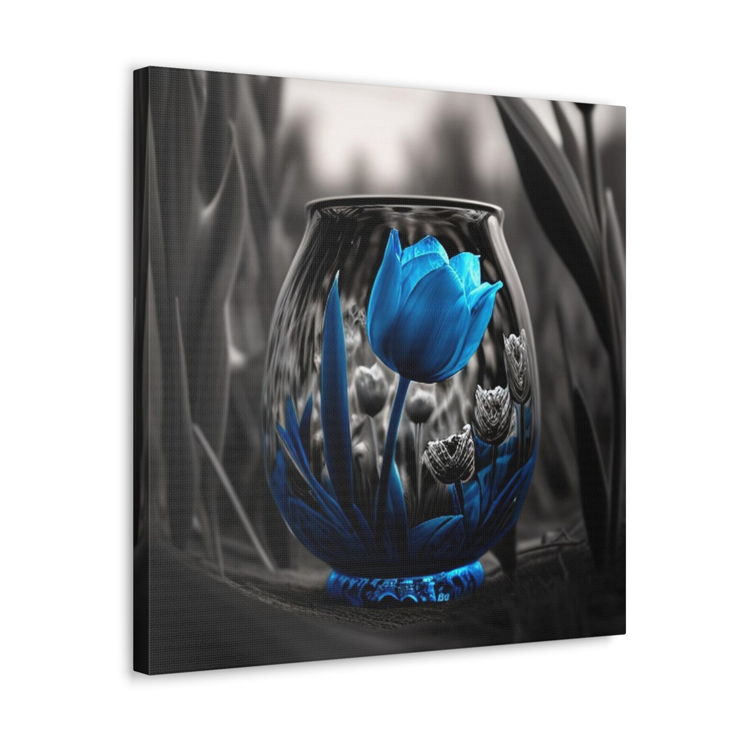 Canvas Gallery Wraps Tulip Blue 4