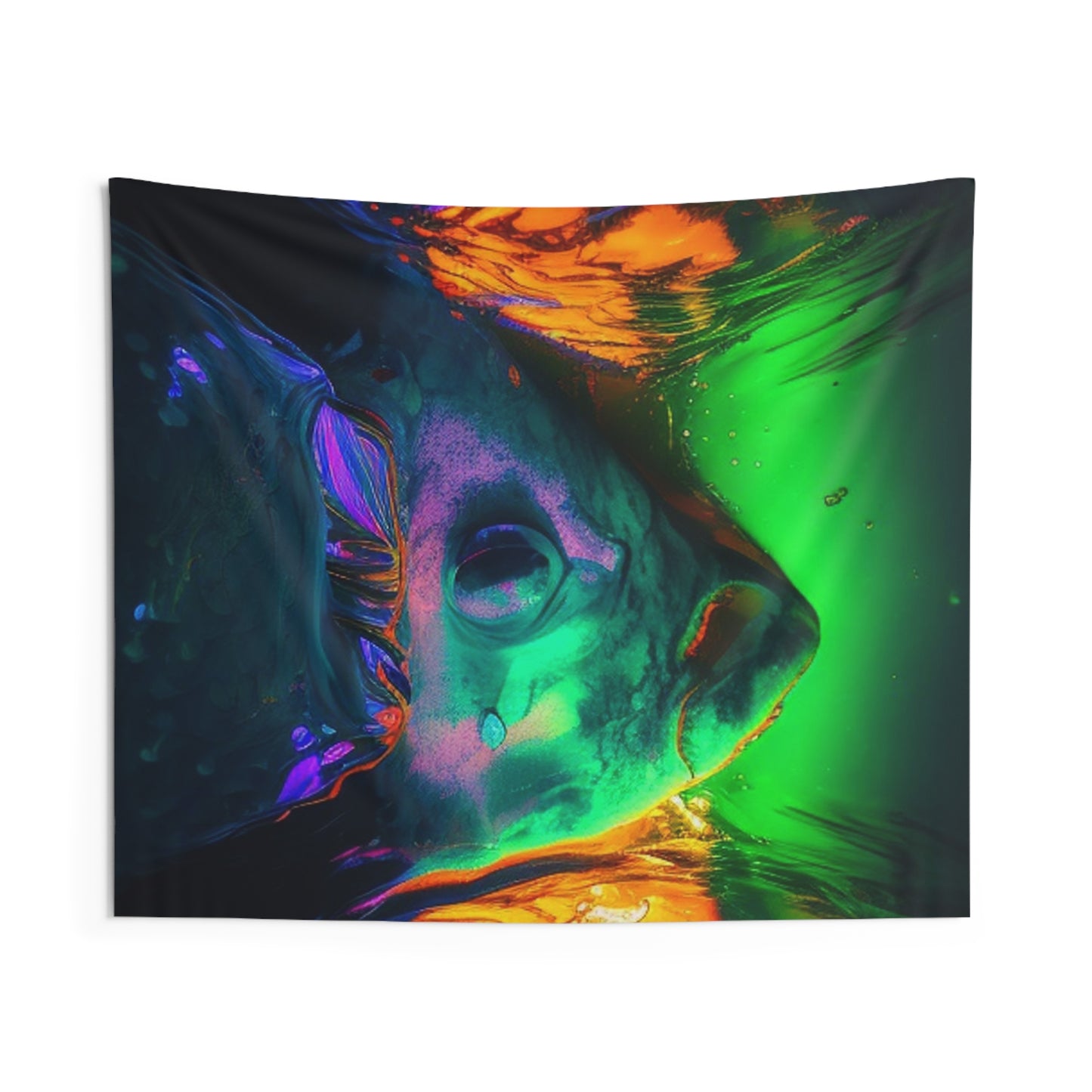 Indoor Wall Tapestries Florescent Glow 1