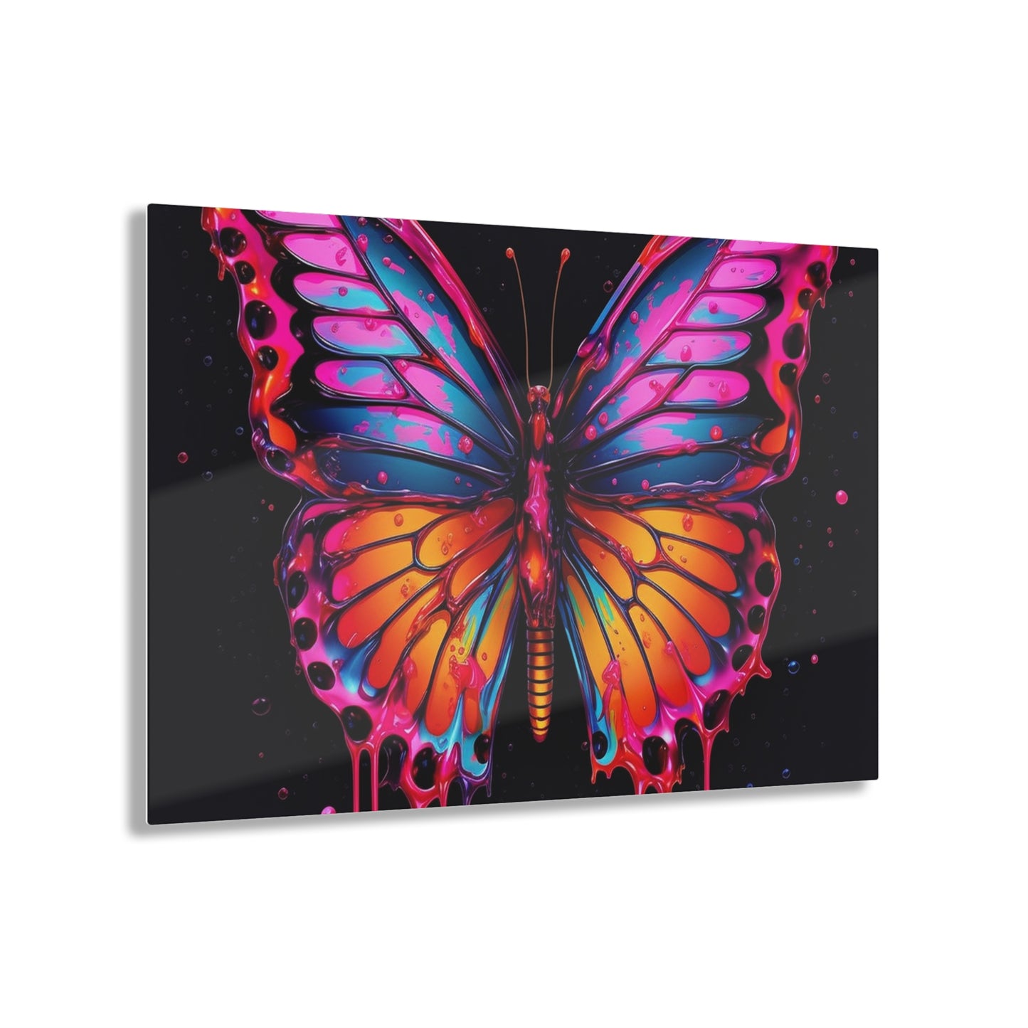 Acrylic Prints Pink Butterfly Flair 1