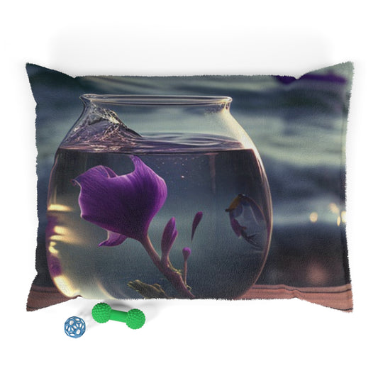 Pet Bed Purple Sweet pea in a vase 1