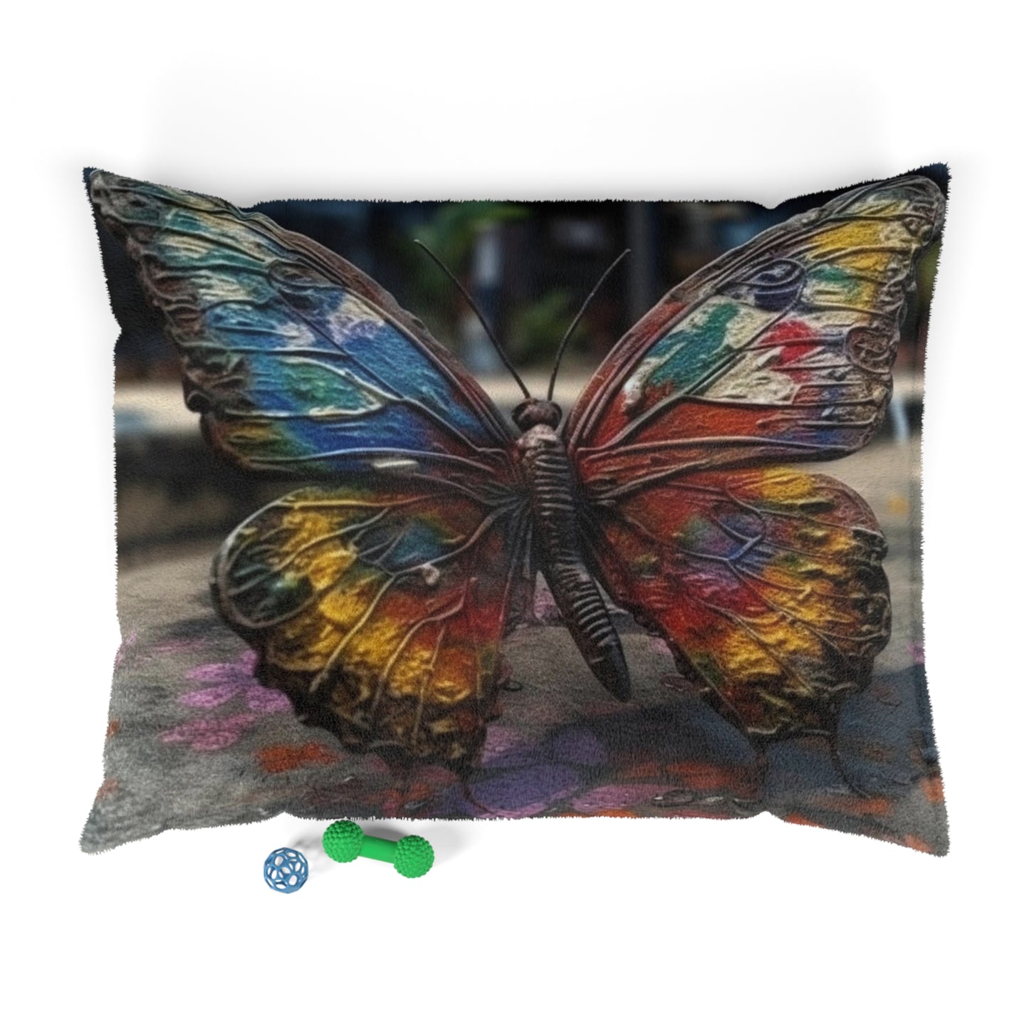 Pet Bed Liquid Street Butterfly 3