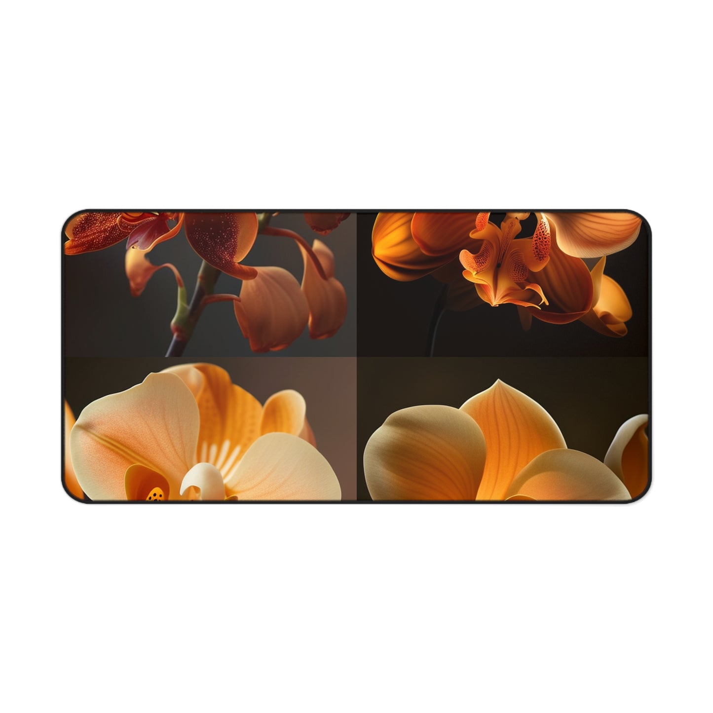 Desk Mat Orange Orchid 5