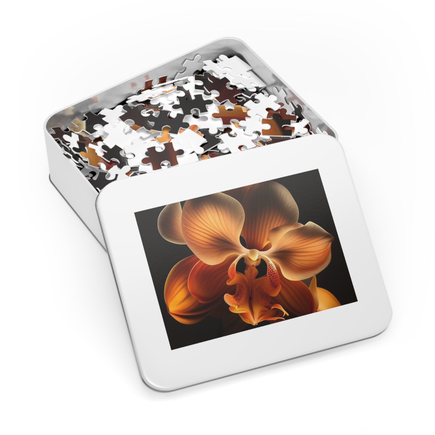 Jigsaw Puzzle (30, 110, 252, 500,1000-Piece) Orange Orchid 2
