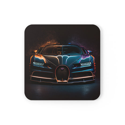 Corkwood Coaster Set Bugatti Chiron Super 3