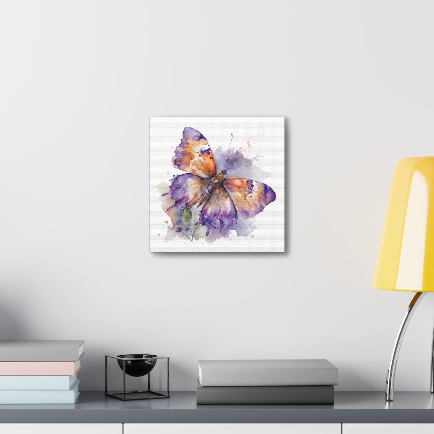 Canvas Gallery Wraps MerlinRose Watercolor Butterfly 1