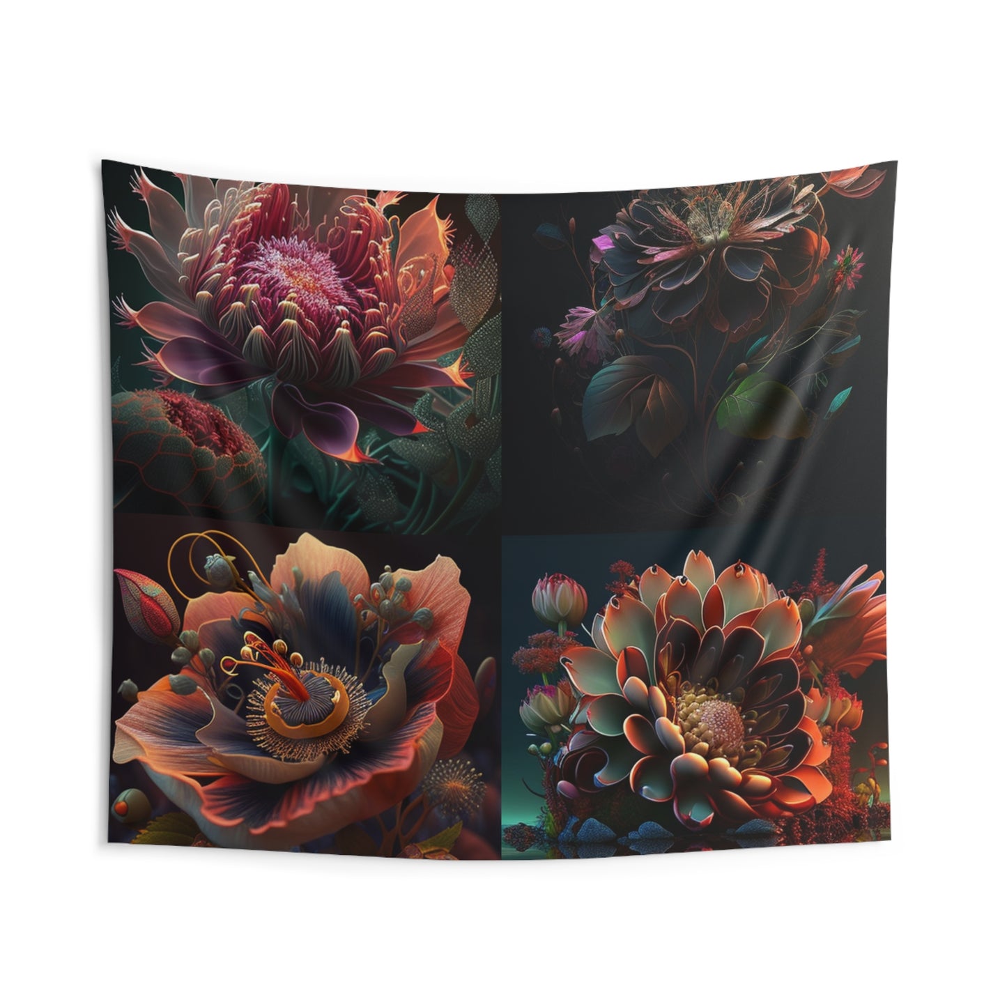 Indoor Wall Tapestries Flower Arangment 5