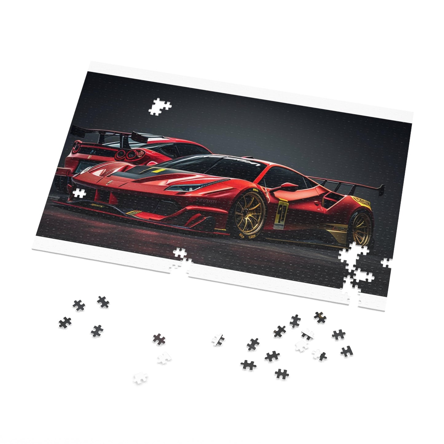 Jigsaw Puzzle (30, 110, 252, 500,1000-Piece) Ferrari Red 3