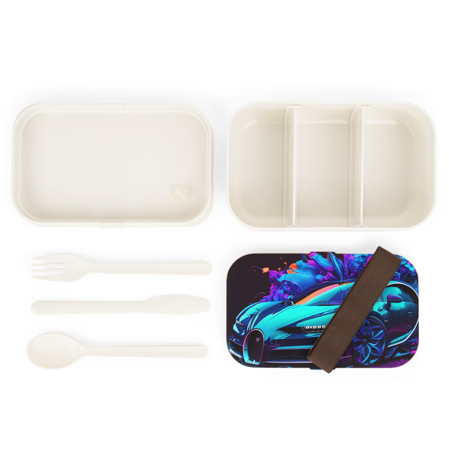 Bento Lunch Box Bugatti Neon Chiron 3