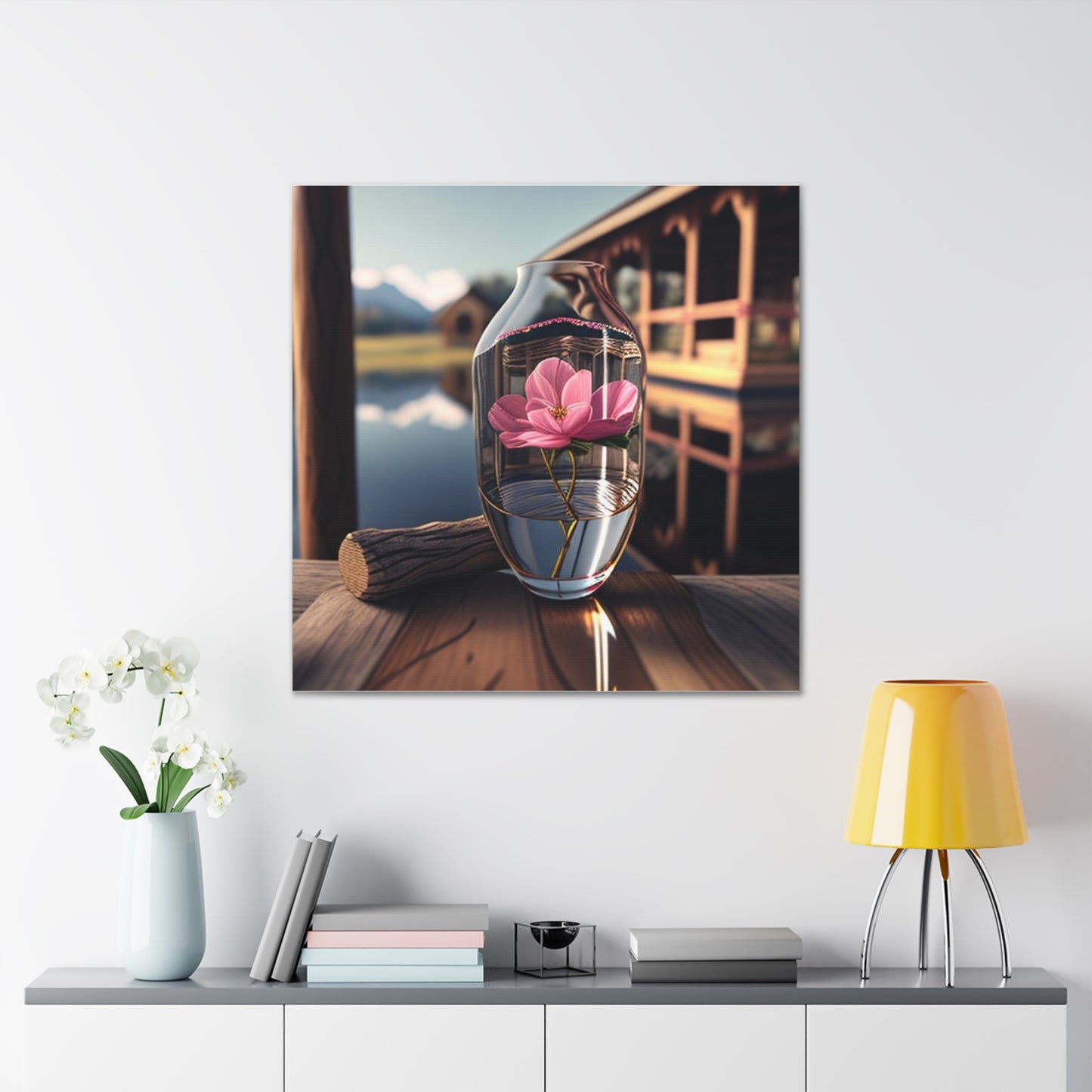 Canvas Gallery Wraps Pink Magnolia 4