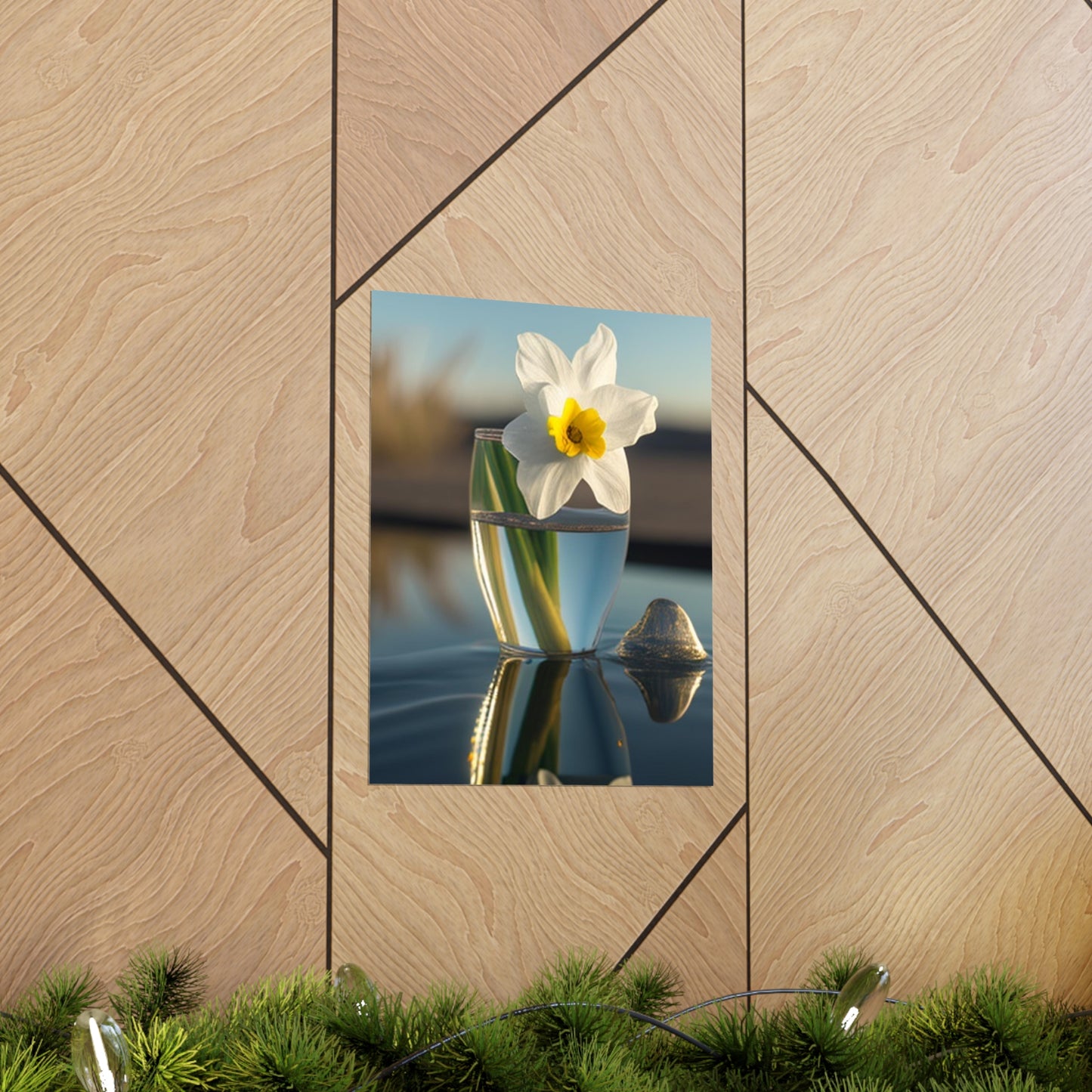 Premium Matte Vertical Posters Daffodil 4