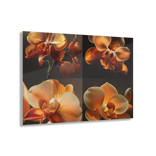 Acrylic Prints Orange Orchid 5