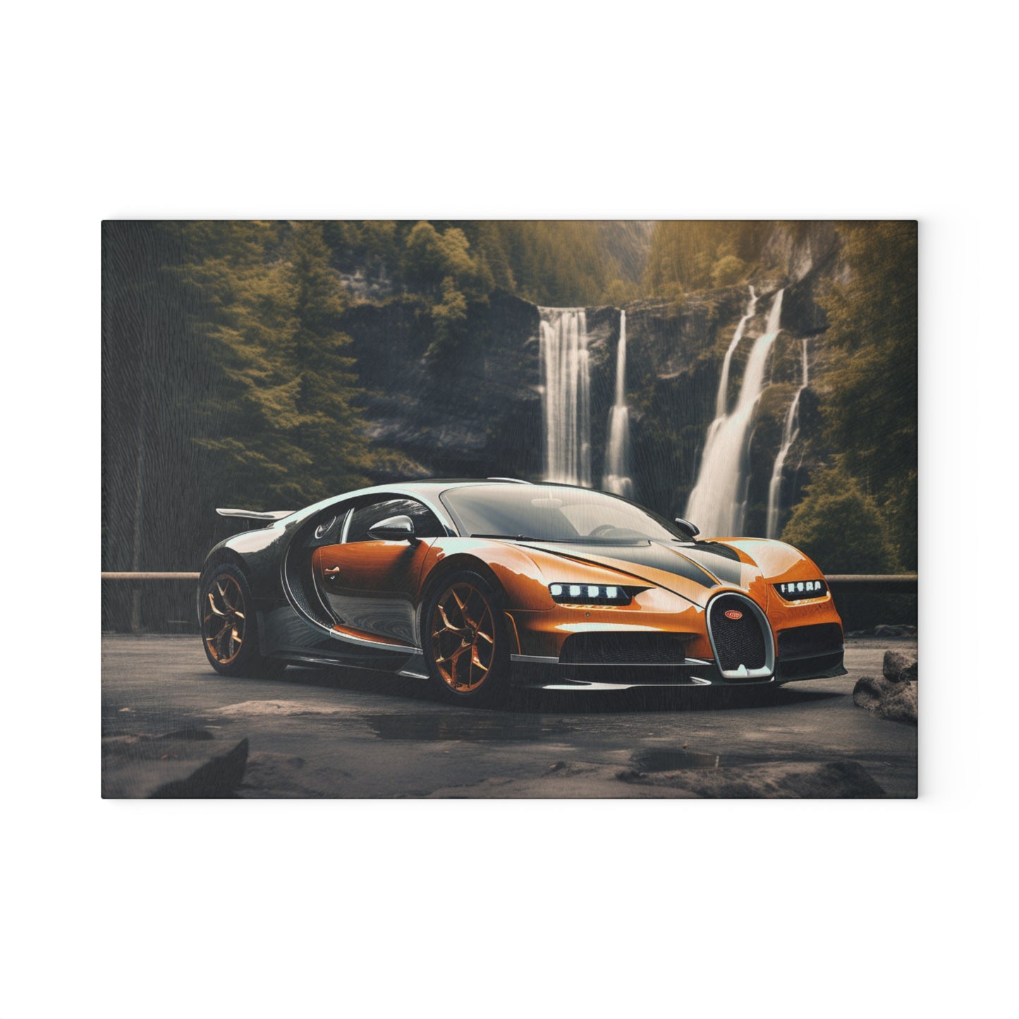 Glass Cutting Board Bugatti Waterfall 3