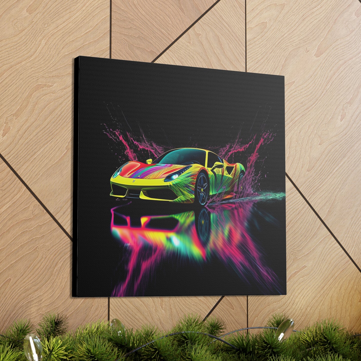 Canvas Gallery Wraps Ferrari Fusion Water 2