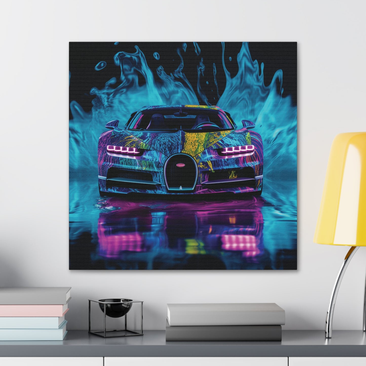 Canvas Gallery Wraps Bugatti Water 2