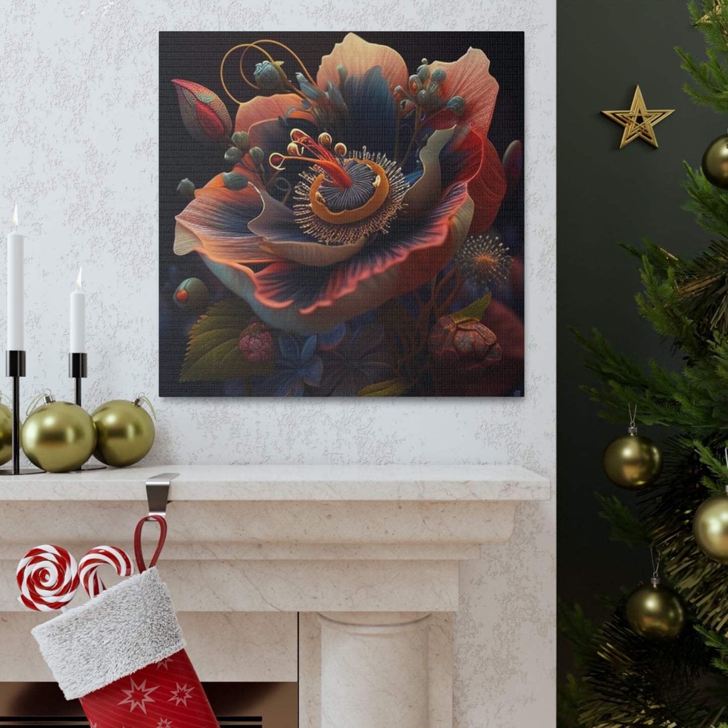 Canvas Gallery Wraps Flower Arangment 3