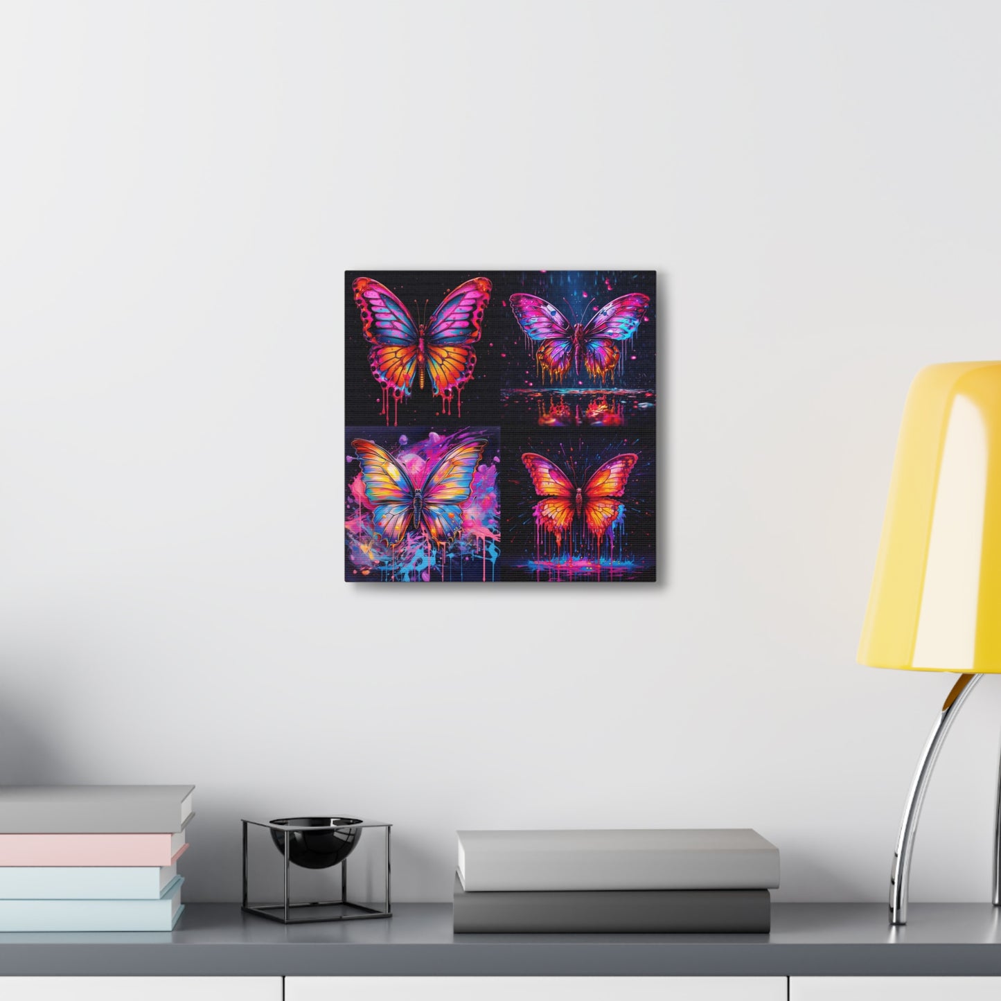 Canvas Gallery Wraps Pink Butterfly Flair 5