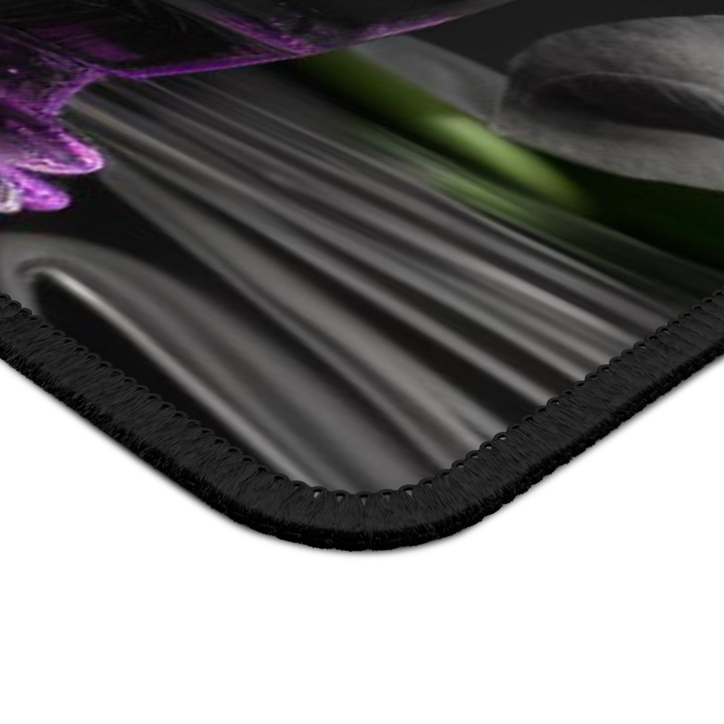 Gaming Mouse Pad  Purple Orchid Glass vase 1