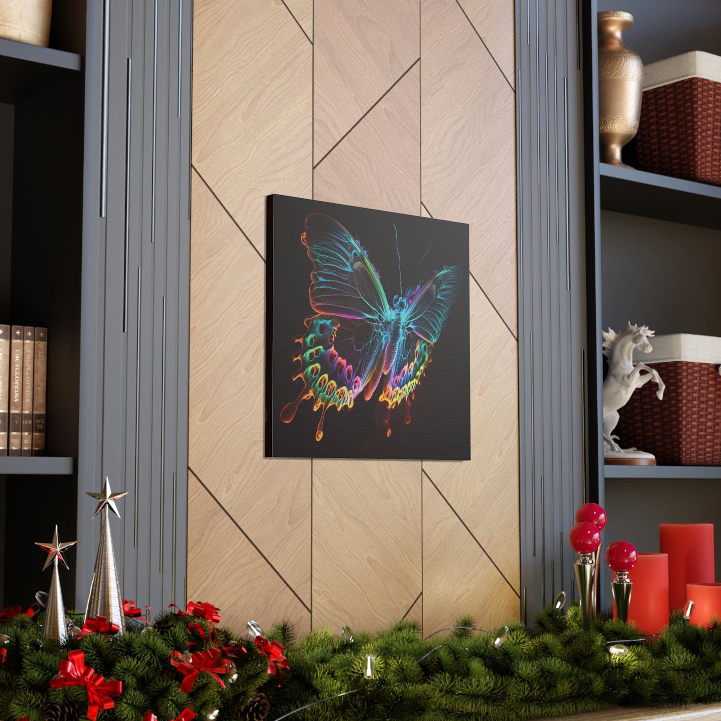 Canvas Gallery Wraps Thermal Butterfly 2