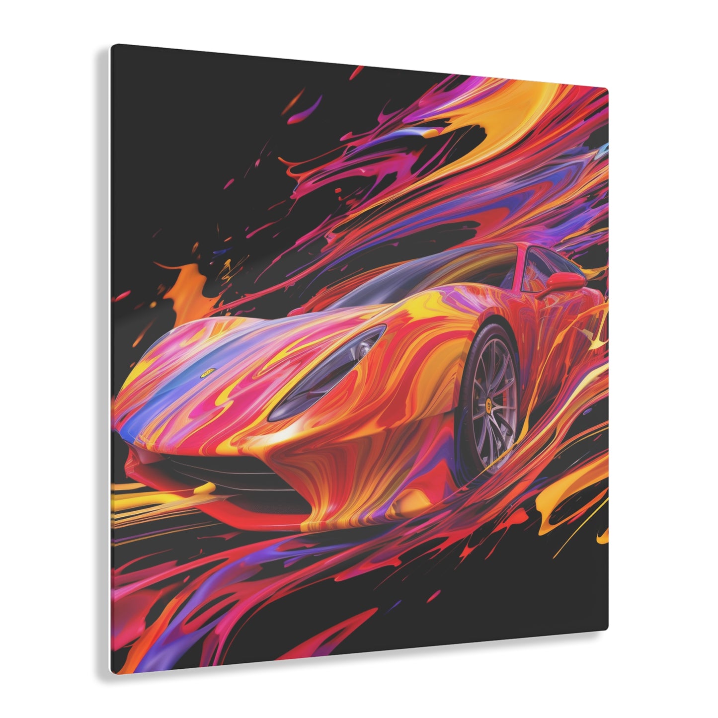 Acrylic Prints Ferrari Water Fusion 2