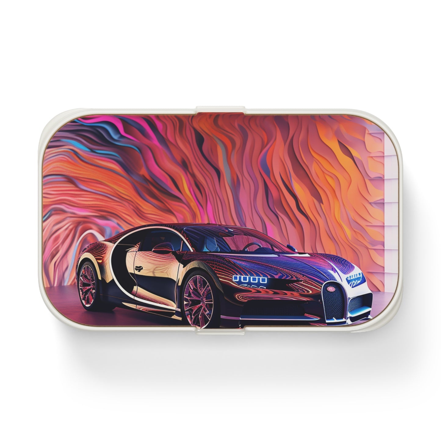Bento Lunch Box Bugatti Abstract Flair 4