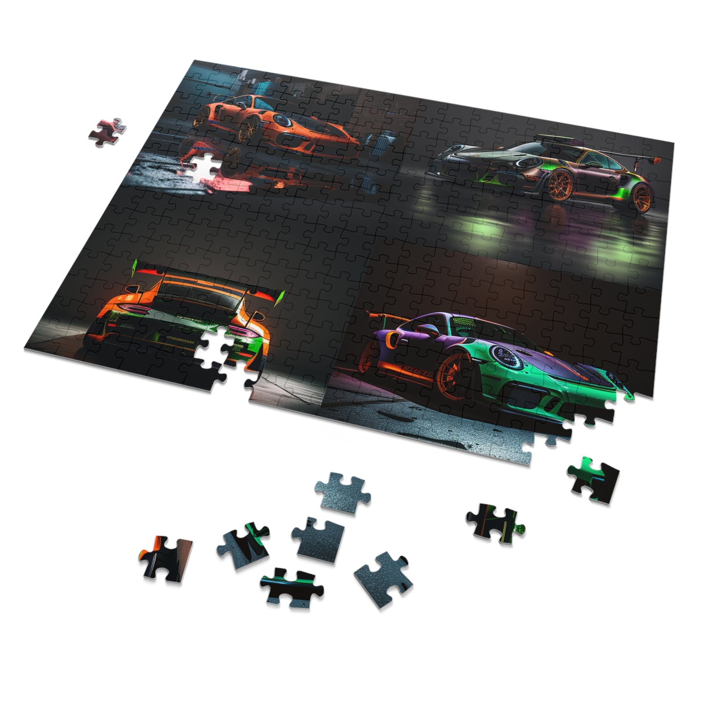Jigsaw Puzzle (30, 110, 252, 500,1000-Piece) Porsche Color 5