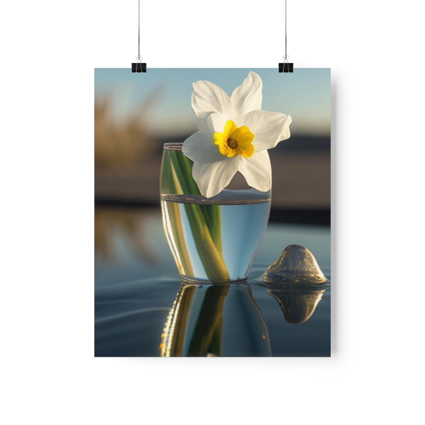 Premium Matte Vertical Posters Daffodil 4