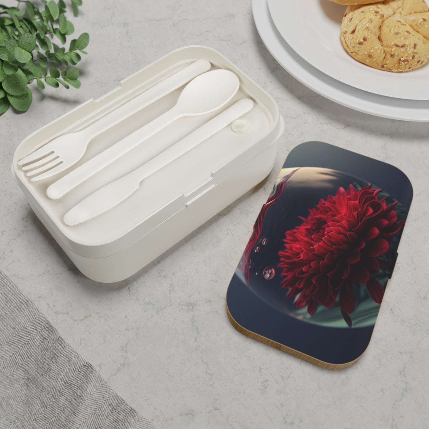 Bento Lunch Box Chrysanthemum 1