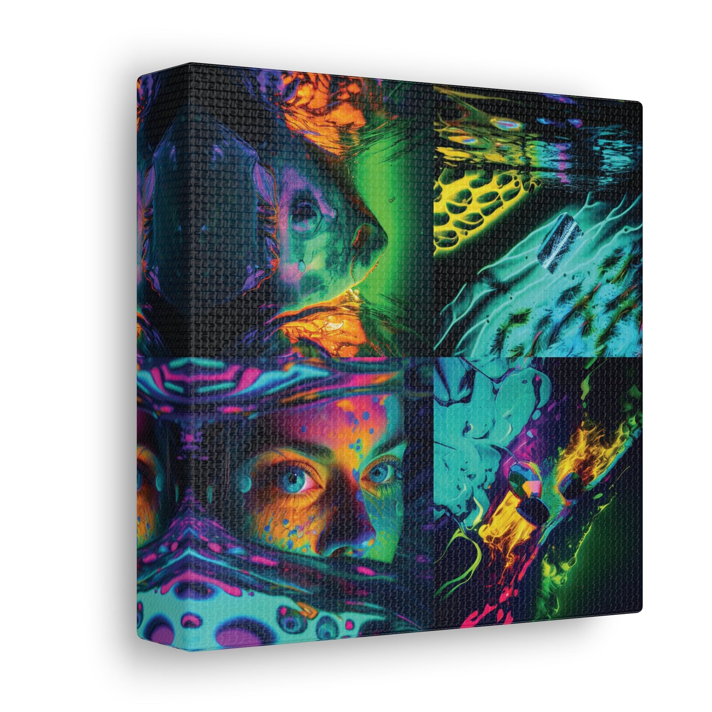 Canvas Gallery Wraps Florescent Glow 5