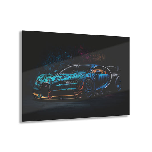 Acrylic Prints Bugatti Blue 3