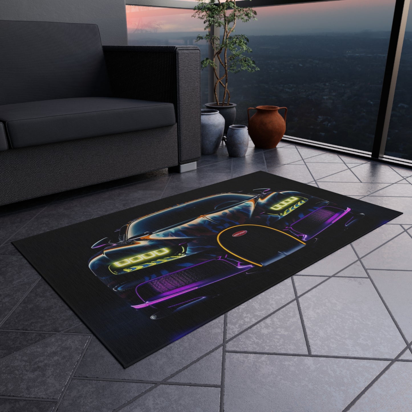 Outdoor Rug  Hyper Bugatti Chiron 3