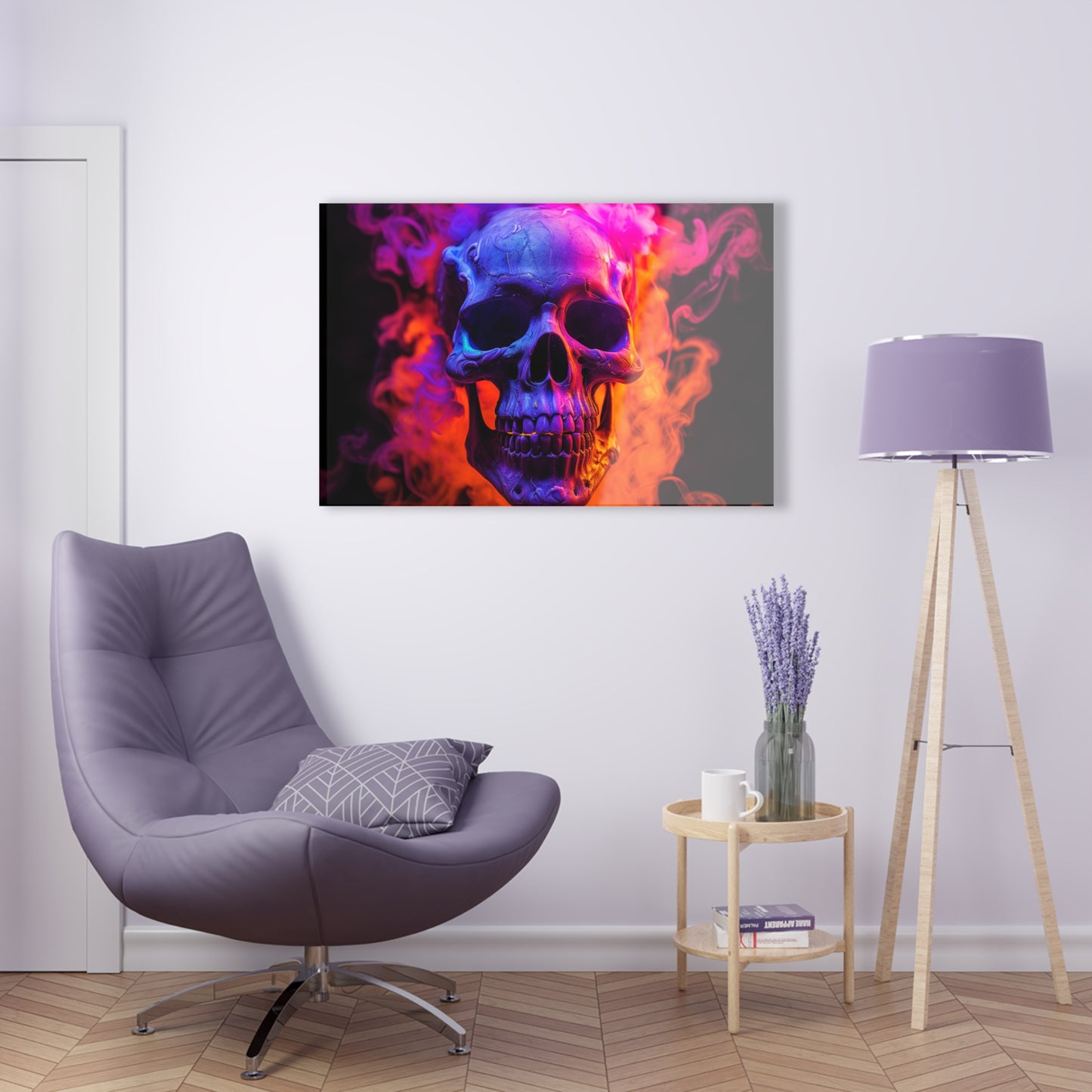 Acrylic Prints Macro Skull 4