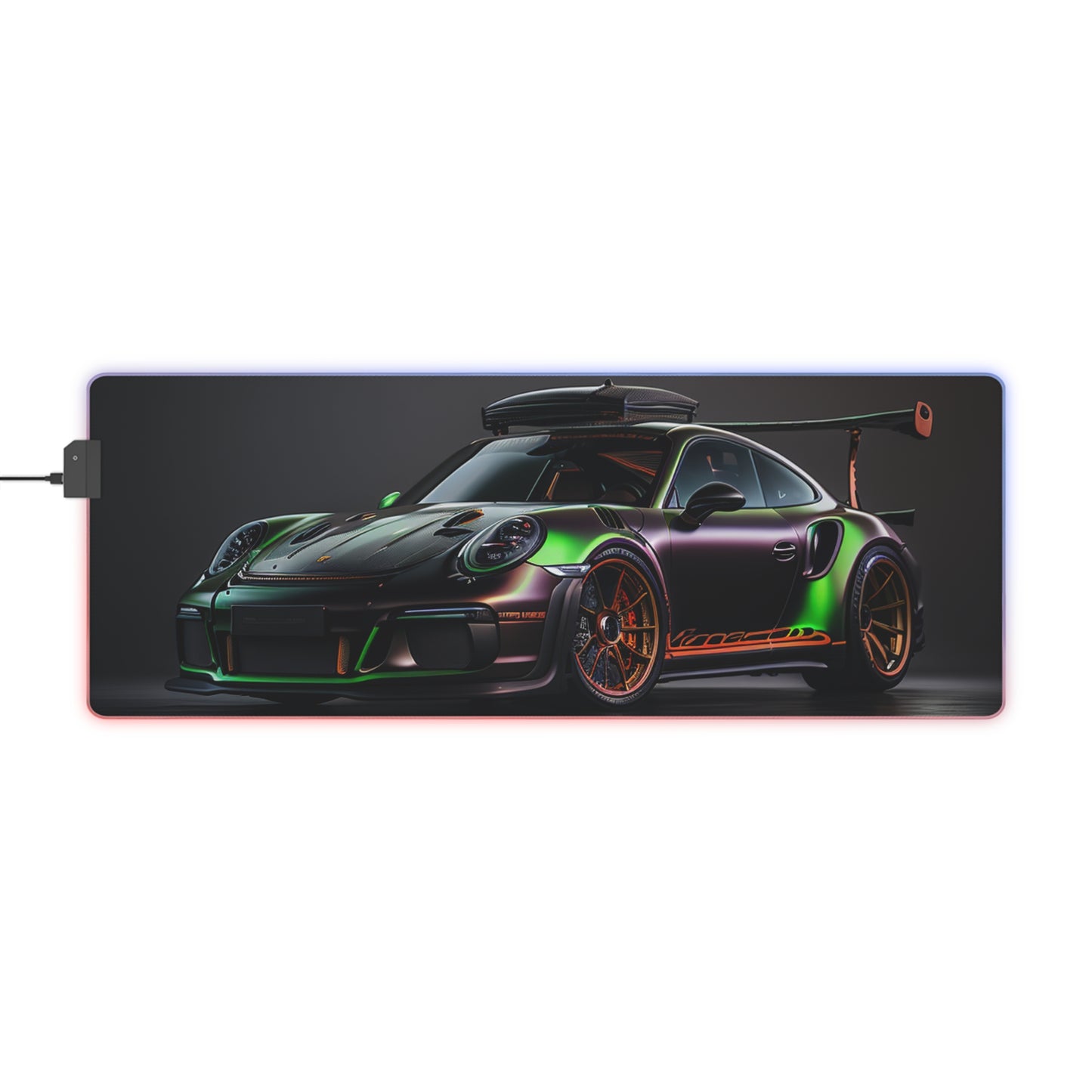 LED Gaming Mouse Pad Porsche Color 2