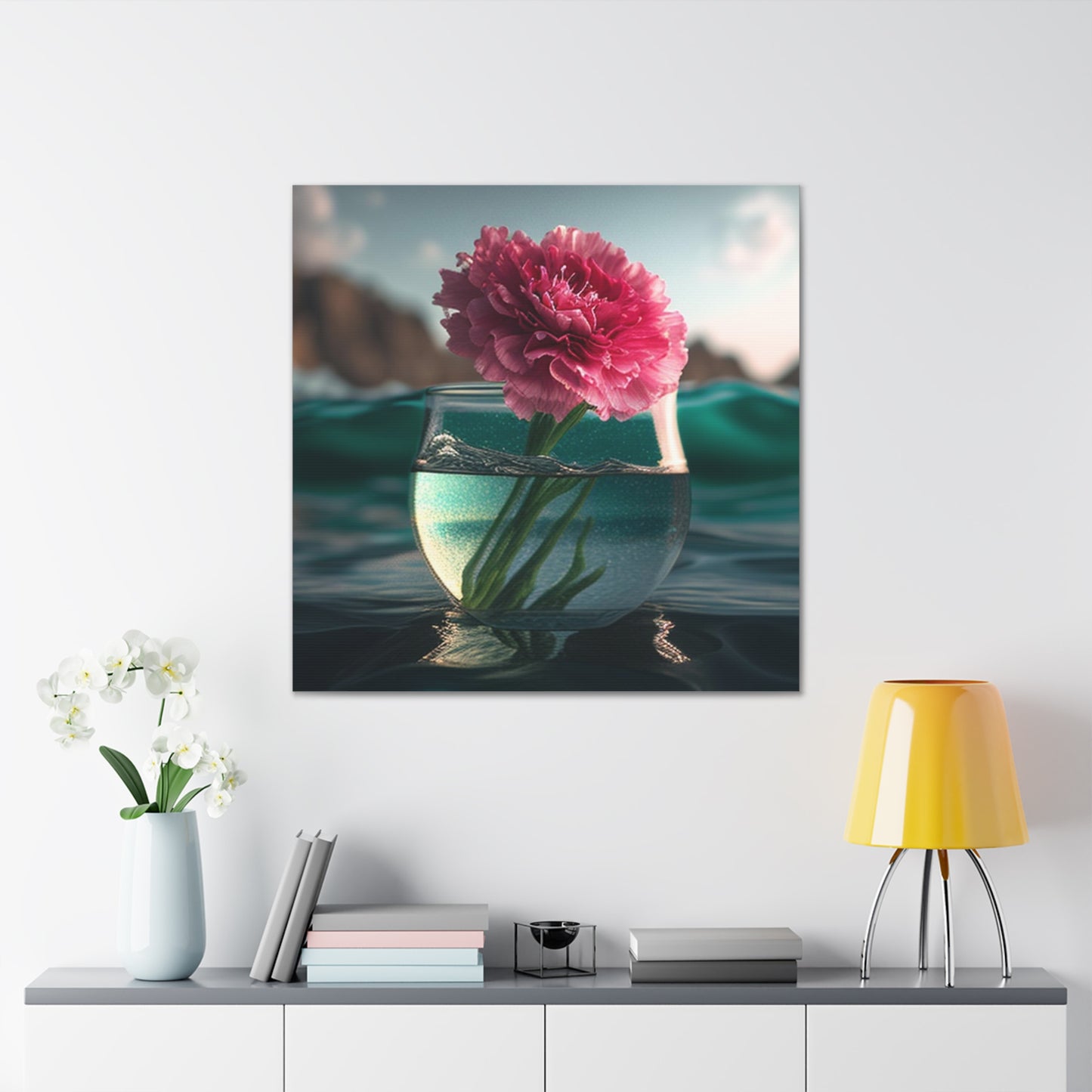 Canvas Gallery Wraps Carnation 1