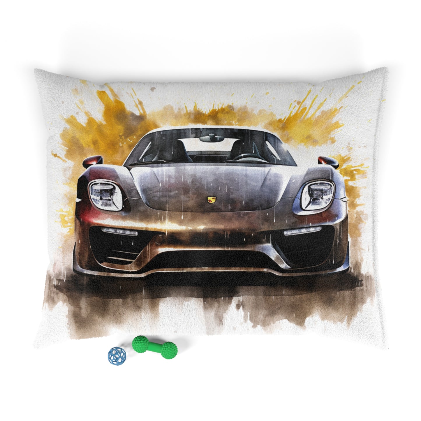Pet Bed 918 Spyder white background driving fast with water splashing 1