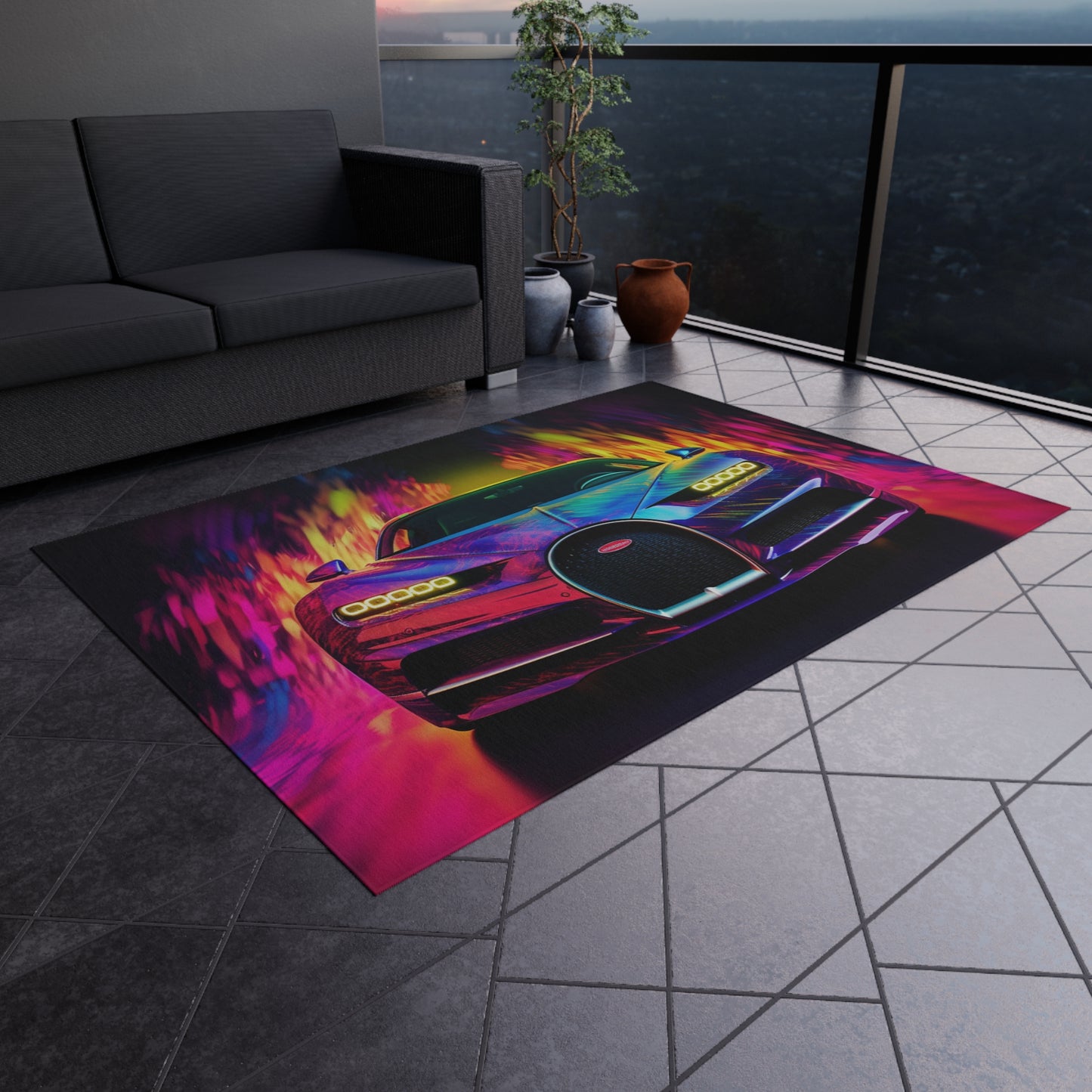 Outdoor Rug  Florescent Bugatti Flair 3