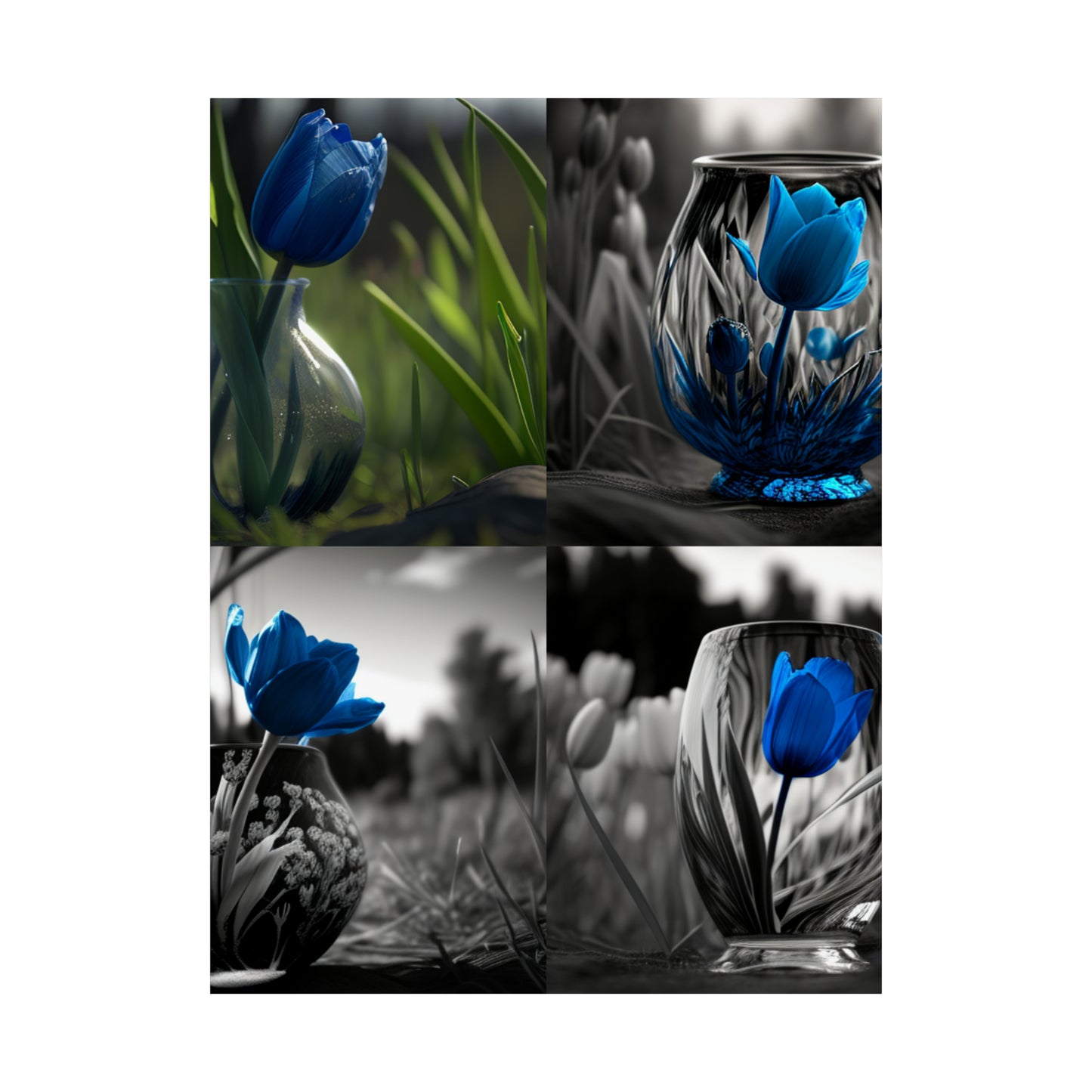 Premium Matte Vertical Posters Tulip 5