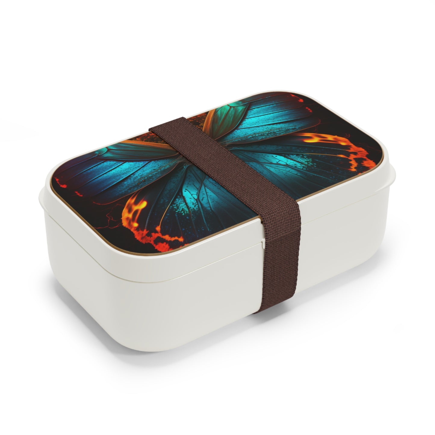 Bento Lunch Box Neon Butterfly Flair 3